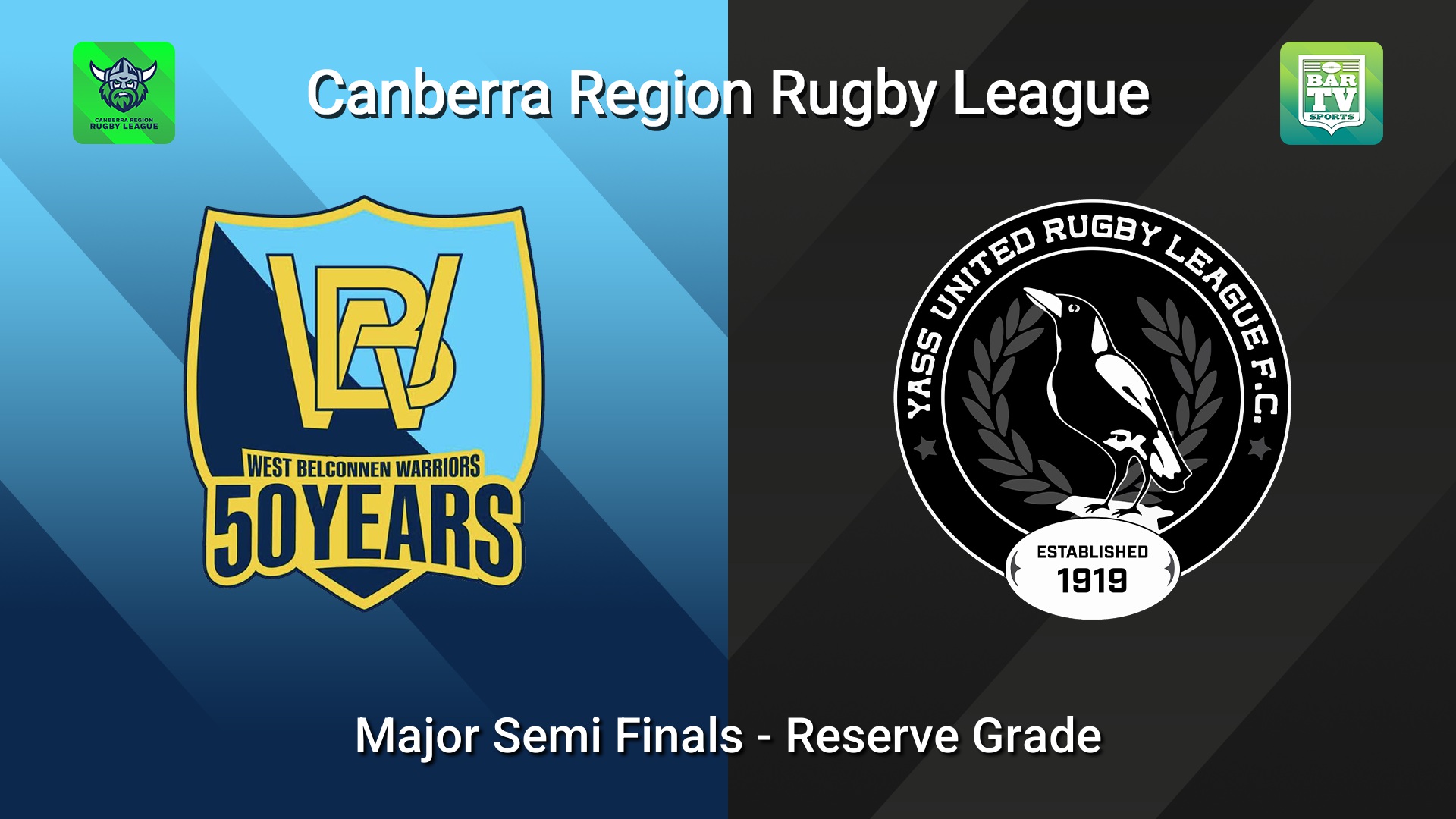 260905-video-Canberra Major Semi Finals - Reserve Grade - West Belconnen Warriors v Yass Magpies Slate Image
