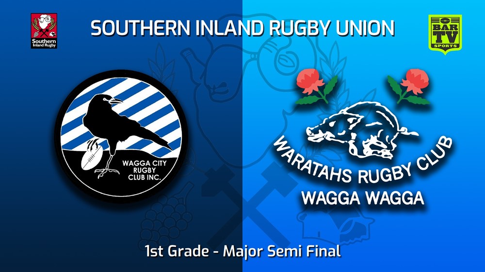 220820-Southern Inland Rugby Union Major Semi Final - 1st Grade - Wagga City v Wagga Waratahs Slate Image