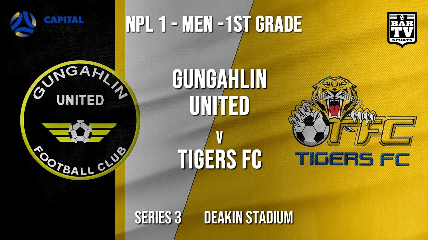 NPL - CAPITAL Series 3 - Gungahlin United FC v Tigers FC Minigame Slate Image