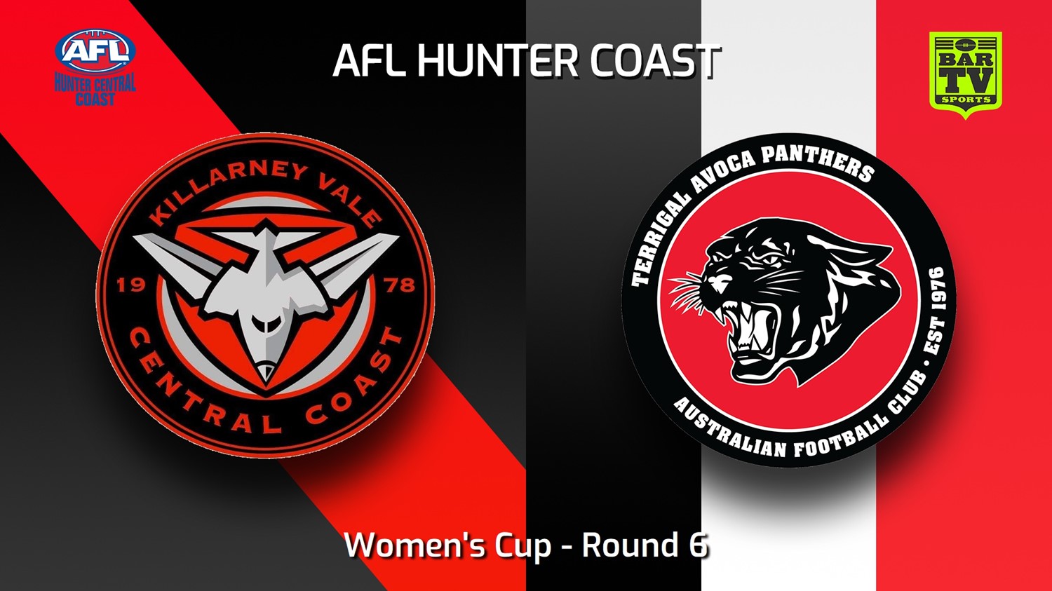 230513-AFL Hunter Central Coast Round 6 - Women's Cup - Killarney Vale Bombers v Terrigal Avoca Panthers Minigame Slate Image