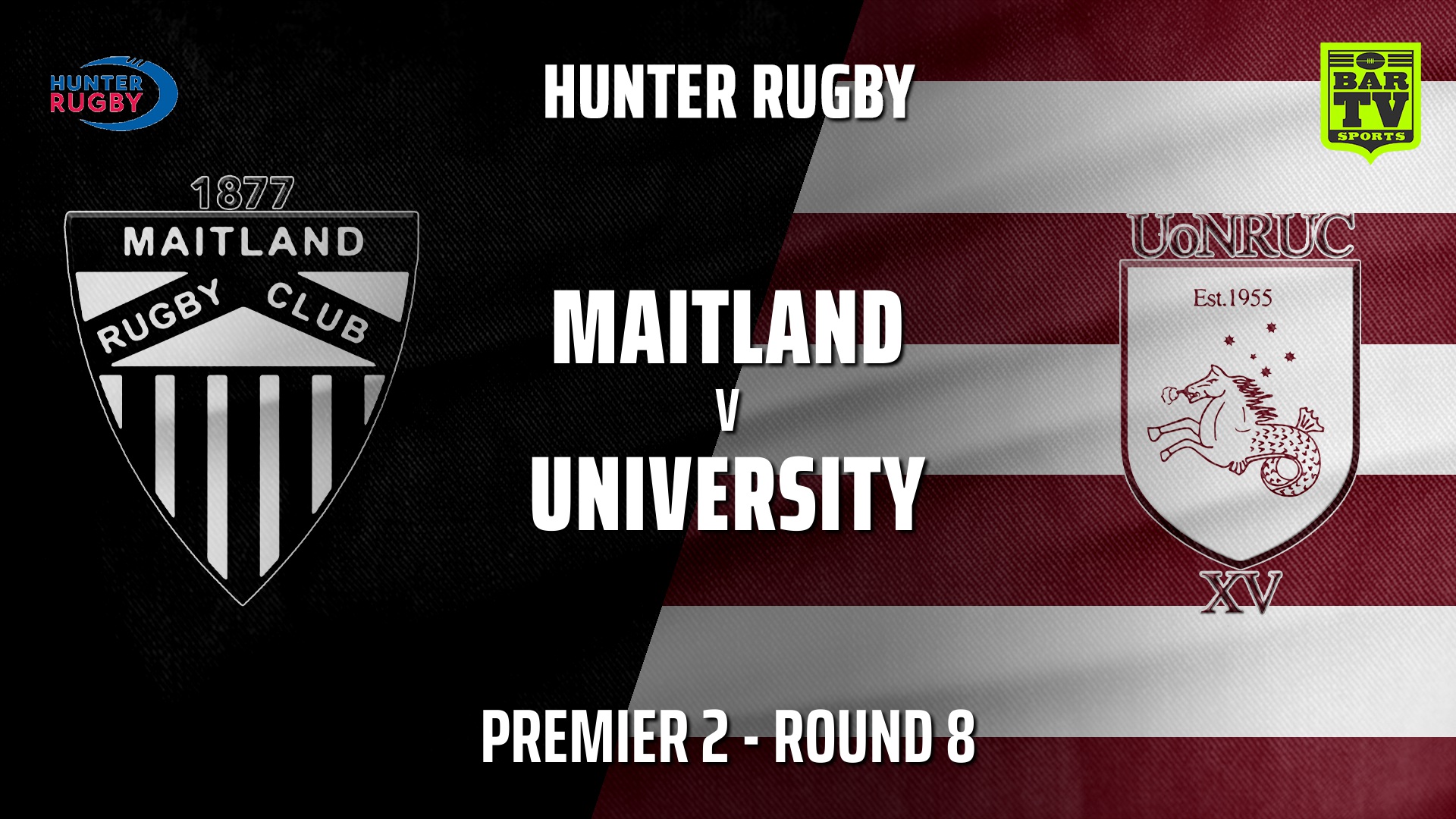 210605-HRU Round 8 - Premier 2 - Maitland v University Of Newcastle Slate Image
