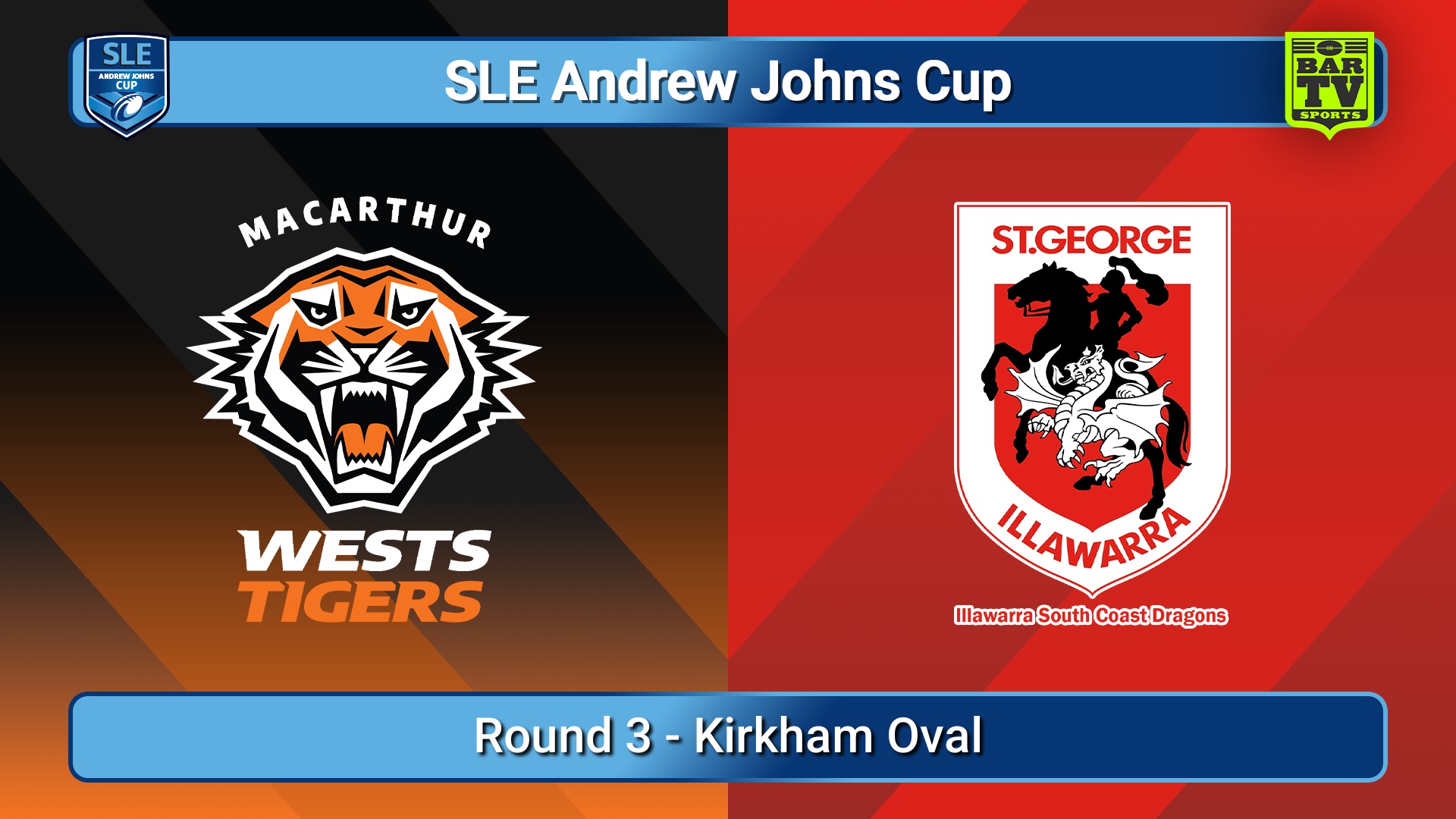 250222-video-SLE Andrew Johns Cup Round 3 - Macarthur Wests Tigers v Illawarra South Coast Dragons Minigame Slate Image