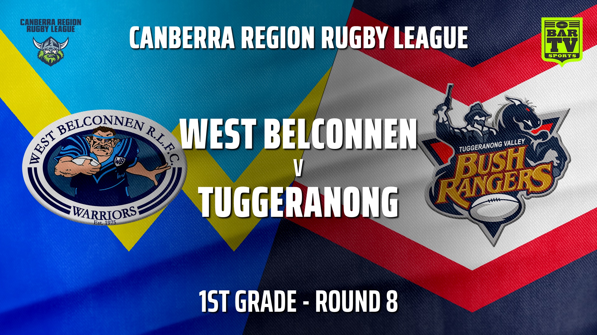 210606-CRRL Round 8 - 1st Grade - West Belconnen Warriors v Tuggeranong Bushrangers Slate Image