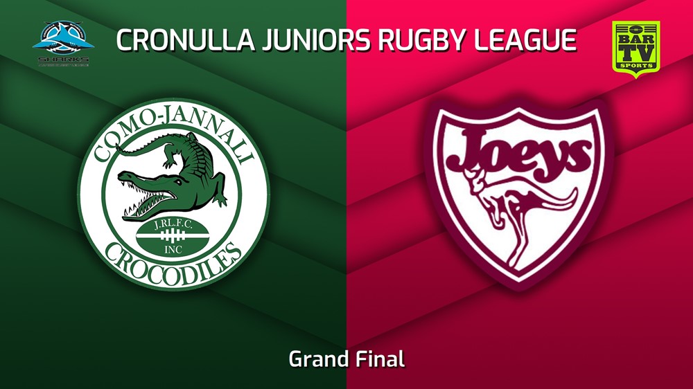 230826-Cronulla Juniors Grand Final - U11 Bronze - Como Jannali Crocodiles v St Josephs Slate Image