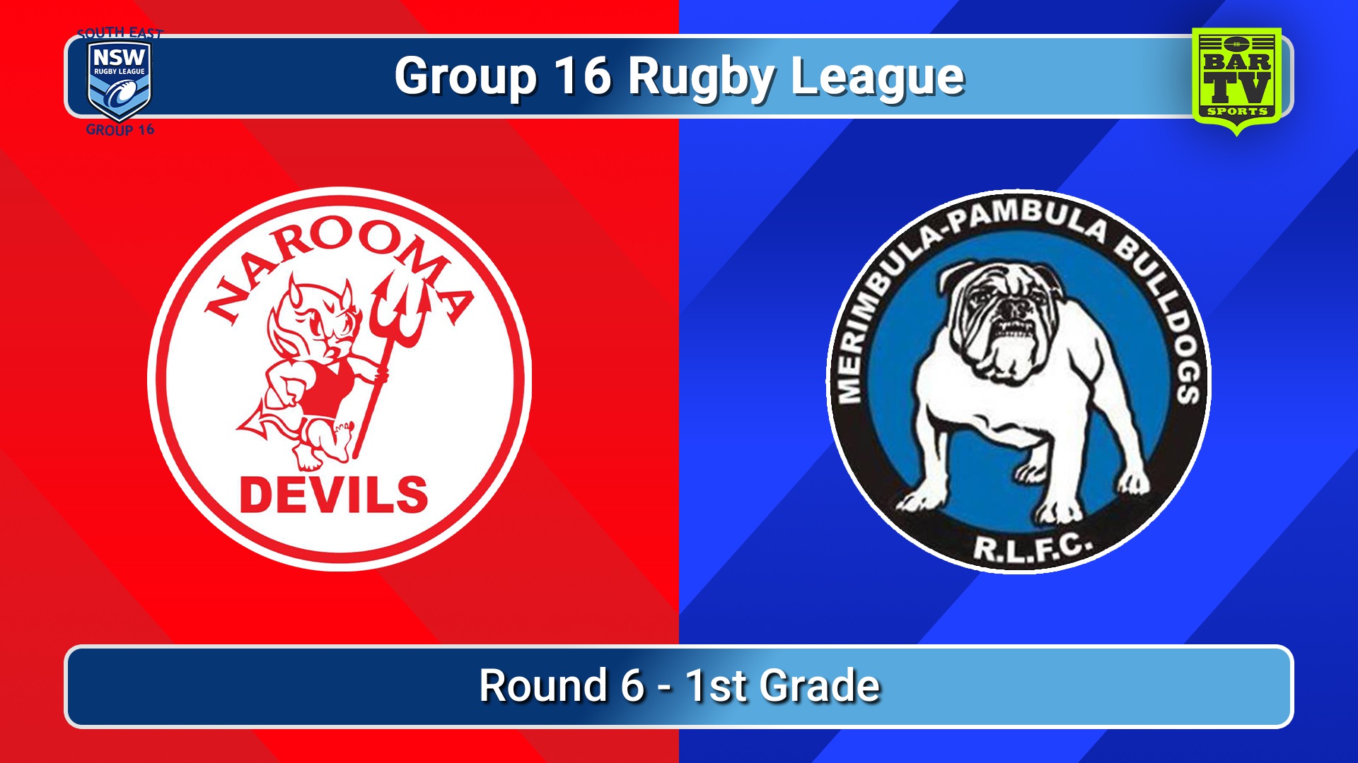 260531-video-Group 16 Rugby League  Round 6 - 1st Grade - Narooma Devils v Merimbula-Pambula Bulldogs Slate Image