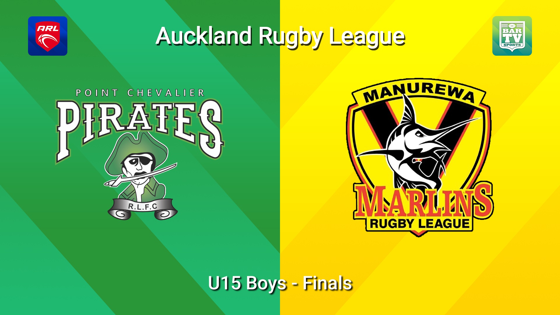 260809-video-Auckland RL Finals - U15 Boys - Pt Chevalier Pirates v Manurewa Marlins Slate Image