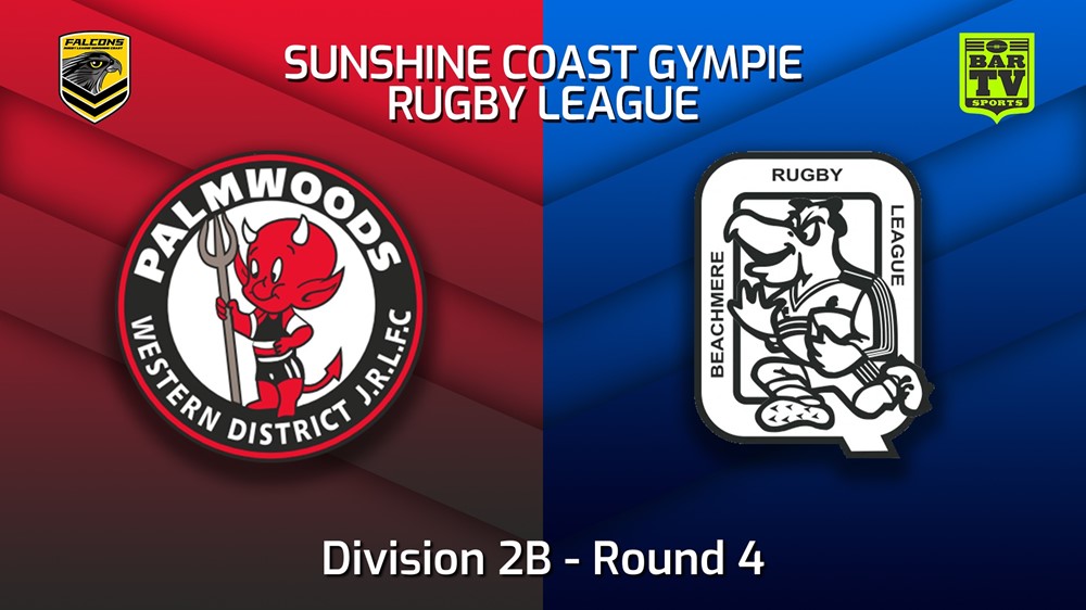 220507-Sunshine Coast RL Round 4 - Division 2B - Palmwoods Devils v Beachmere Pelicans Slate Image