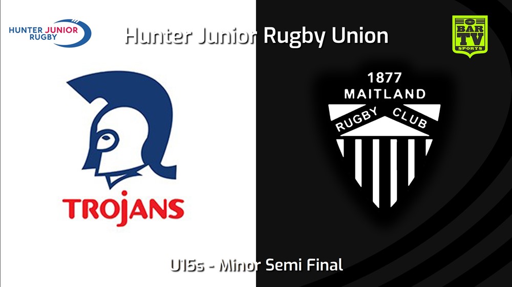 230820-Hunter Junior Rugby Union Minor Semi Final - U15s - Terrigal v Maitland Slate Image