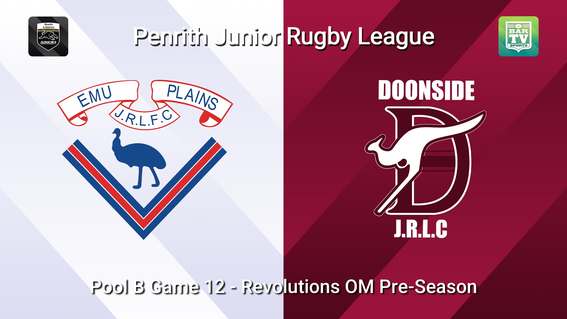 260321-video-Penrith & District Junior Rugby League Pool B Game 12 - Revolutions OM Pre-Season - Emu Plains v Doonside Slate Image