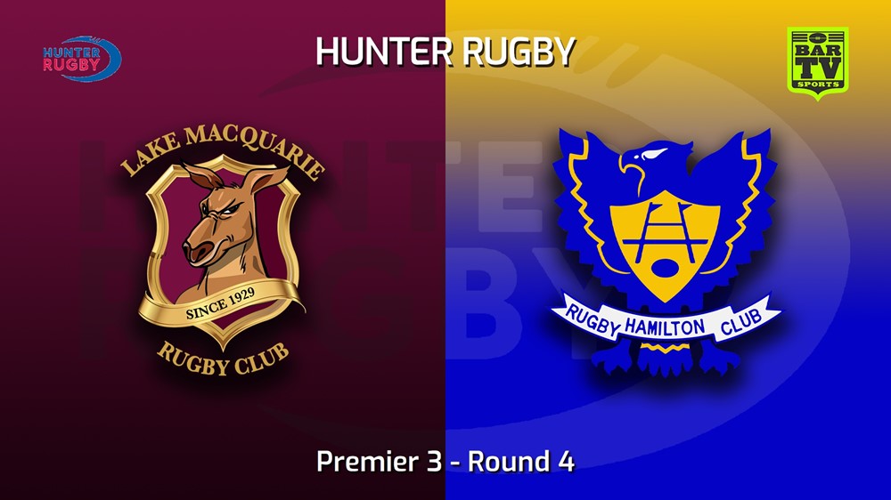 220607-Hunter Rugby Round 4 - Premier 3 - Lake Macquarie v Hamilton Hawks Minigame Slate Image