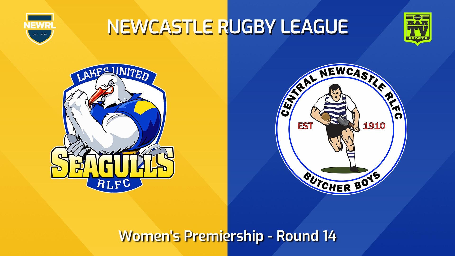 240803-video-Newcastle RL Round 14 - Women's Premiership - Lakes United Seagulls v Central Newcastle Butcher Boys Slate Image