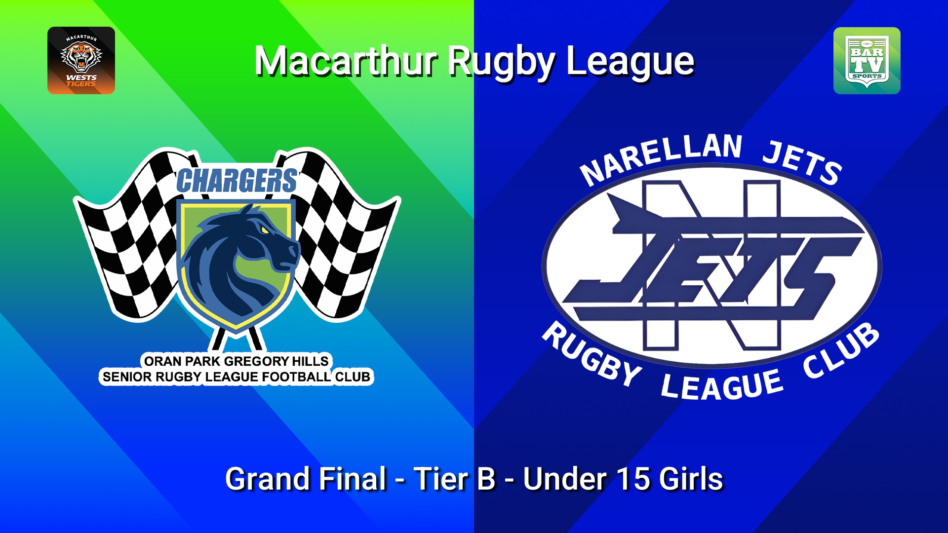 260905-video-Macarthur RL Grand Final - Tier B - Under 15 Girls - Oran Park Chargers v Narellan Jets Slate Image