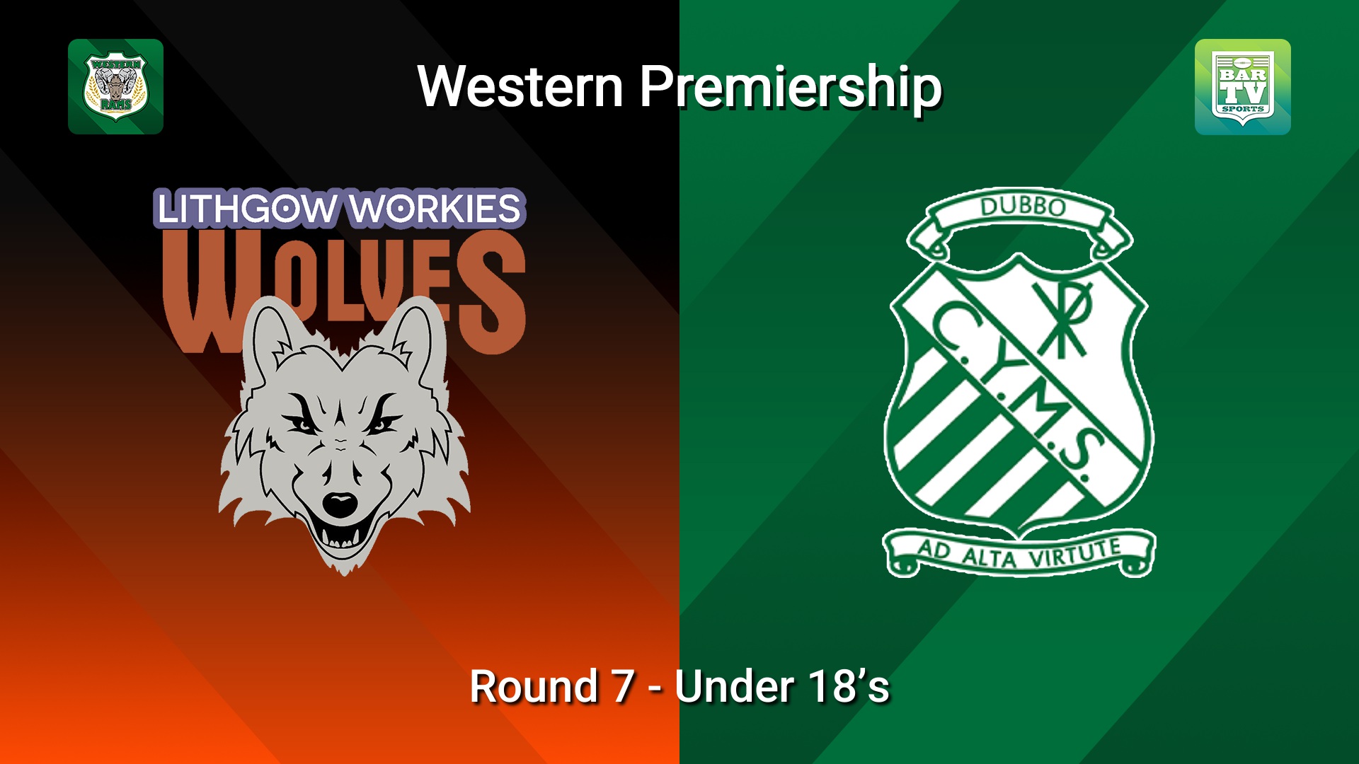 260531-video-Western Premiership Round 7 - Under 18’s - Lithgow Workies Wolves v Dubbo CYMS Slate Image