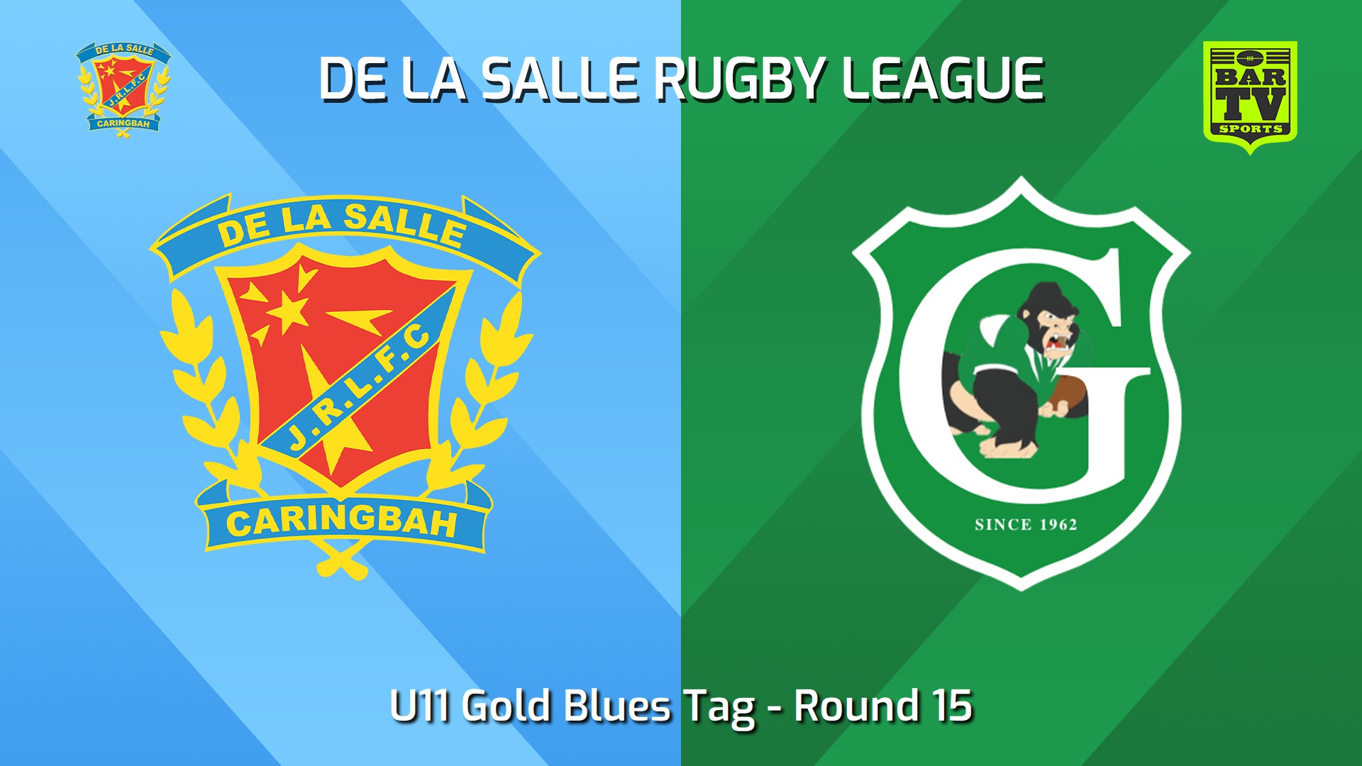 240811-video-De La Salle Round 15 - U11 Gold Blues Tag - De La Salle v Gymea Gorillas Slate Image