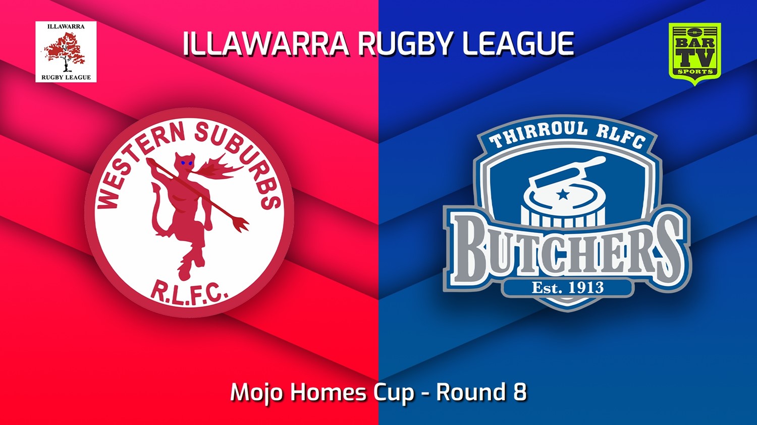 MINI GAME: Illawarra Round 8 - Mojo Homes Cup - Western Suburbs Devils v Thirroul Butchers Slate Image