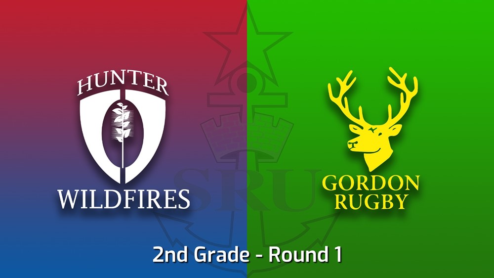 220402-Sydney Rugby Union Round 1 - 2nd Grade - Hunter Wildfires v Gordon Slate Image
