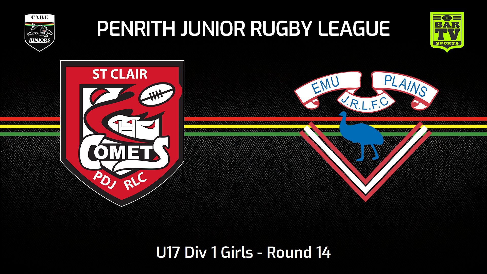 VIDEO Penrith & District Junior Rugby League Round 14 U17 Girls Div