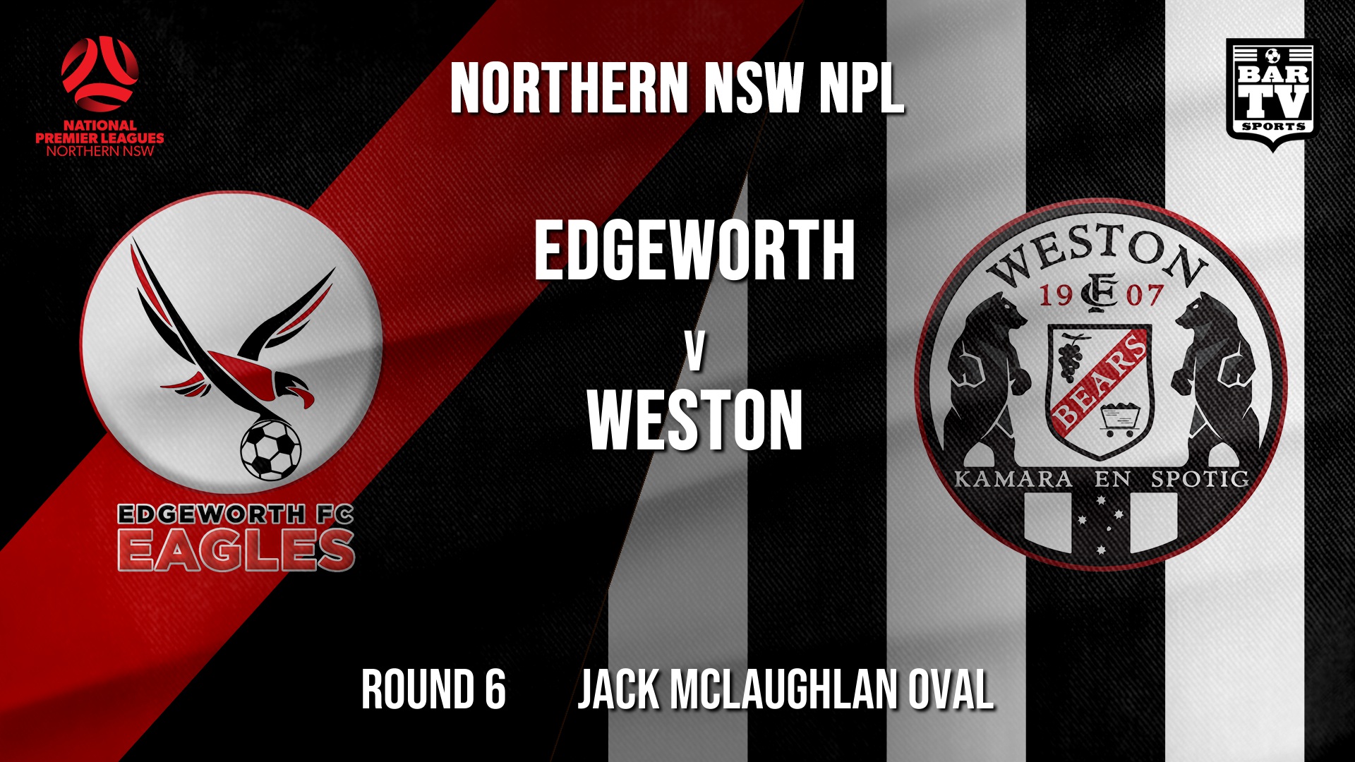 NPL - NNSW Round 6 - Edgeworth Eagles FC v Weston Workers FC Slate Image