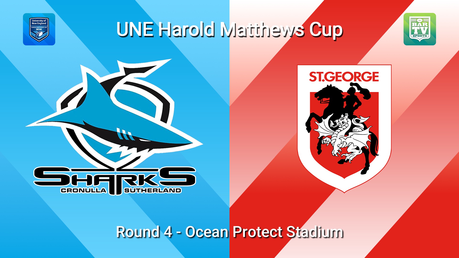 260228-video-UNE Harold Matthews Cup Round 4 - Cronulla-Sutherland Sharks v St George Dragons Slate Image