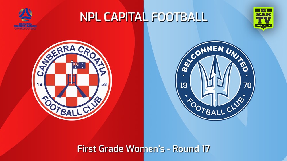 240804-video-Capital Womens Round 17 - Canberra Croatia FC W v Belconnen United W Slate Image