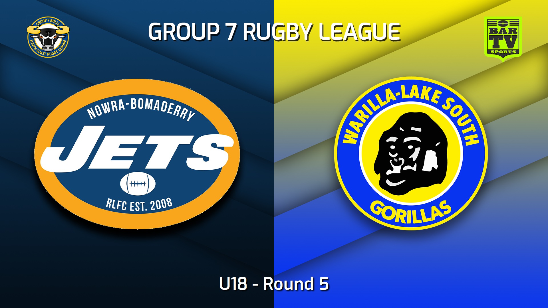 230430-South Coast Round 5 - U18 - Nowra-Bomaderry Jets v Warilla-Lake South Gorillas Slate Image