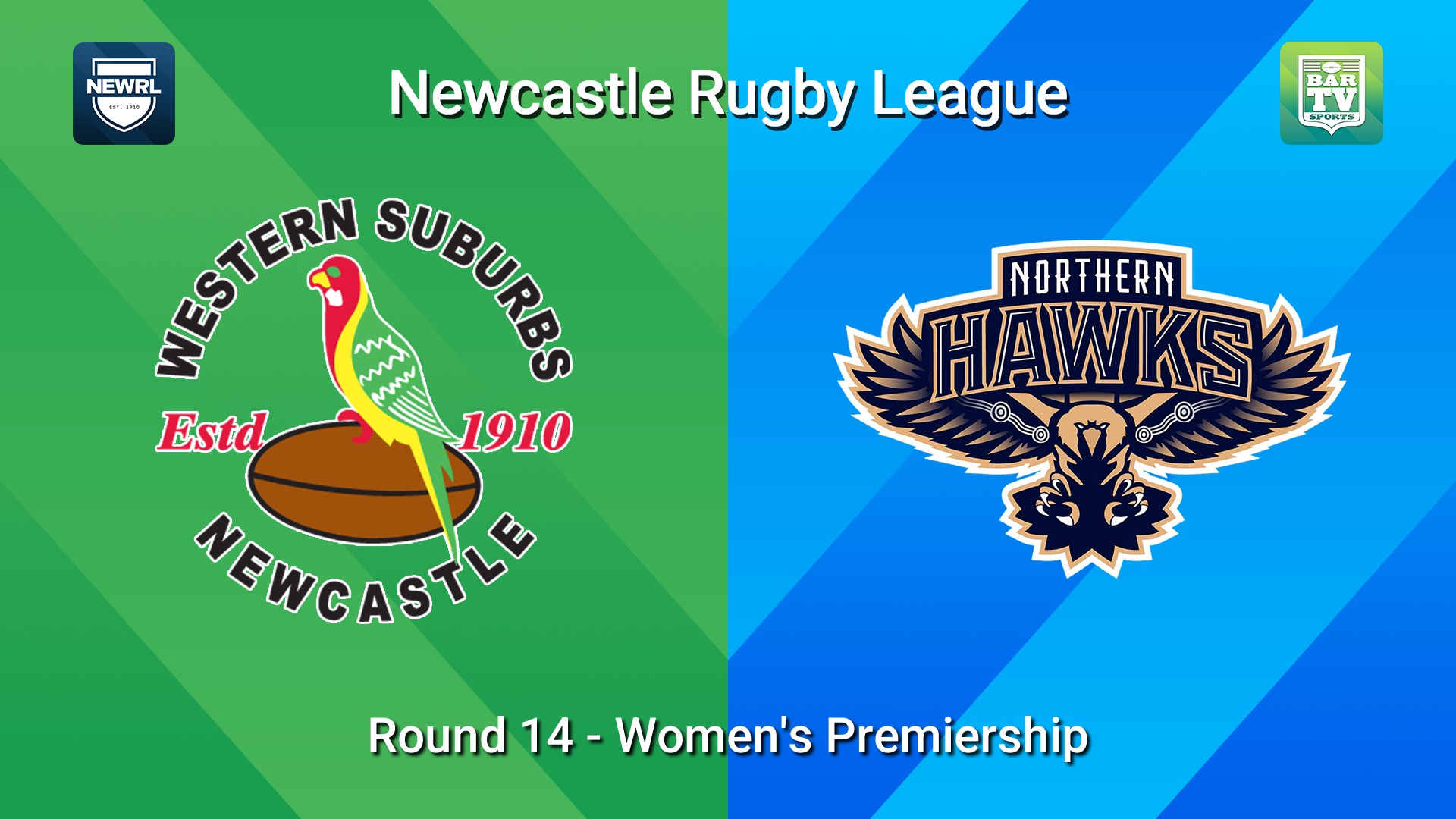 260808-video-Newcastle RL Round 14 - Women's Premiership - Western Suburbs Rosellas v Northern Hawks Slate Image