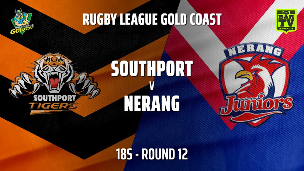 210905-Gold Coast Round 12 - 18s - Southport Tigers v Nerang Roosters Minigame Slate Image