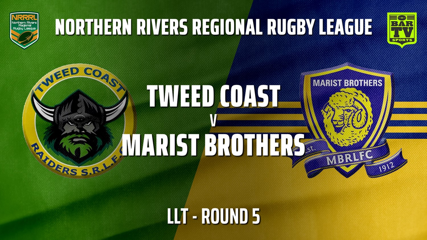 210530-NRRRL Round 5 - LLT - Tweed Coast Raiders v Lismore Marist Brothers Rams Slate Image