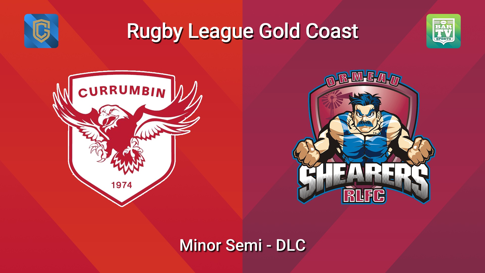 260905-video-Gold Coast Minor Semi  - DLC - Currumbin Eagles v Ormeau Shearers Slate Image