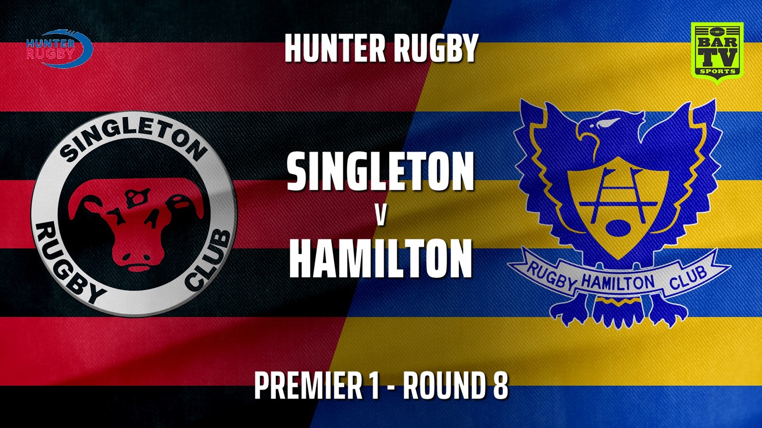 210605-HRU Round 8 - Premier 1 - Singleton Bulls v Hamilton Hawks Slate Image