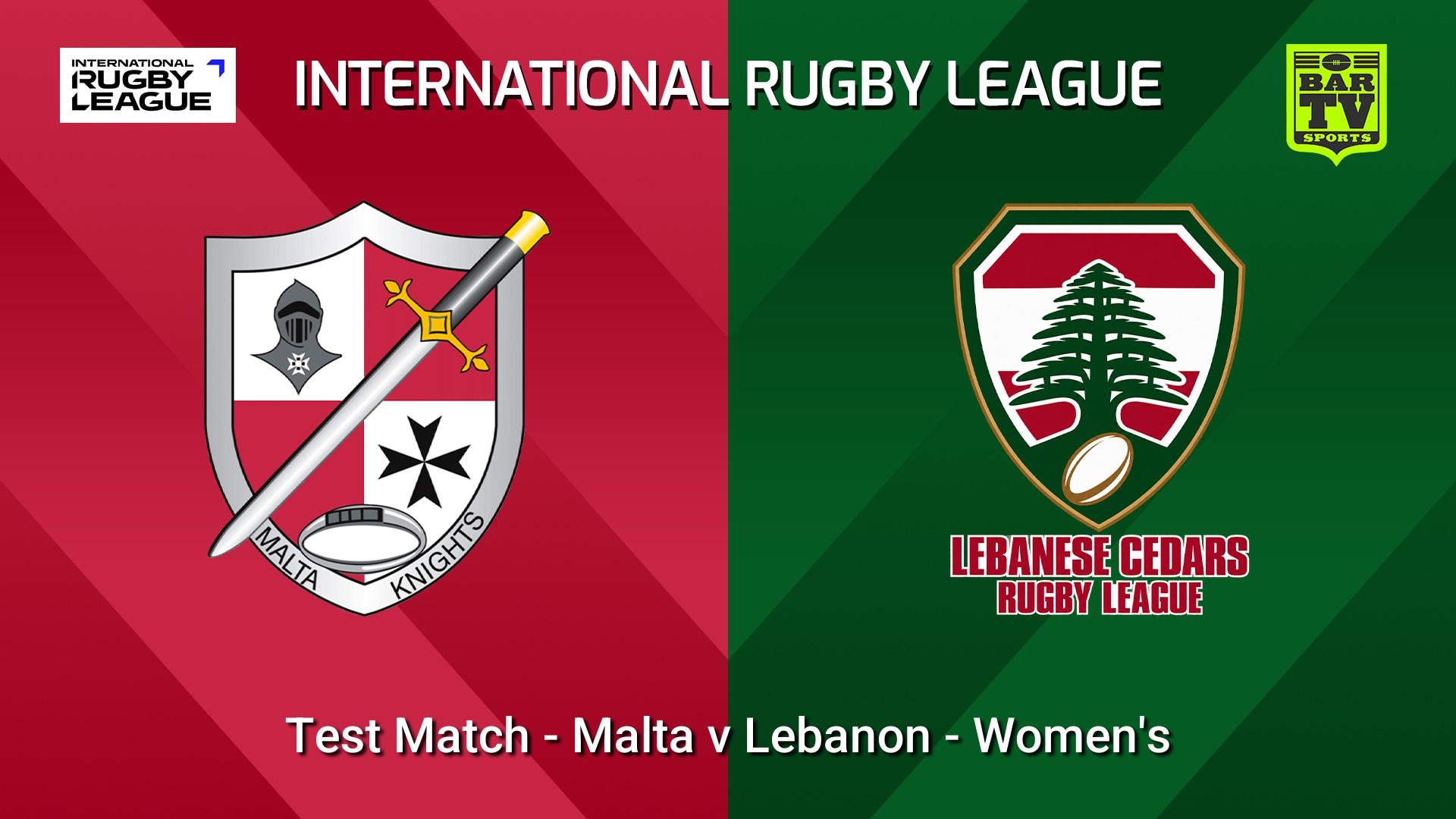 260926-video-International RL Test Match - Women's - Malta v Lebanese Cedars Slate Image