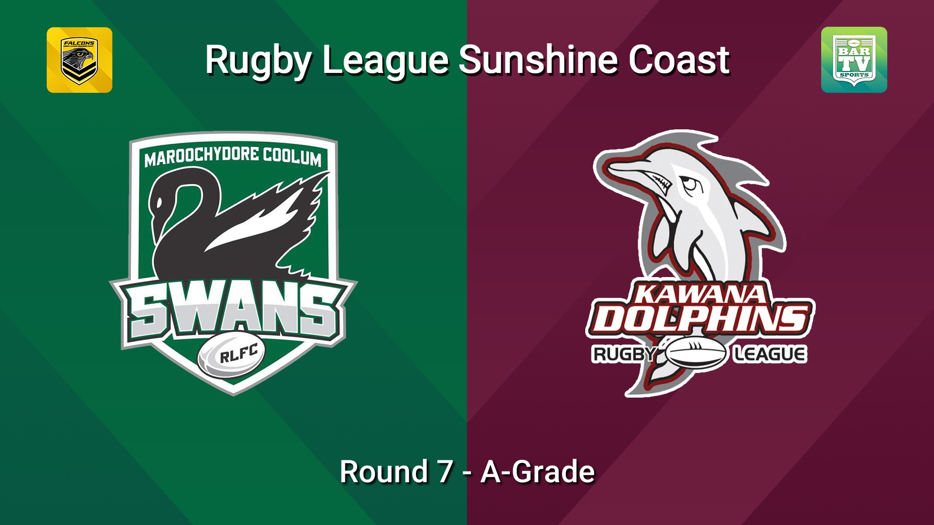 260523-video-Sunshine Coast RL Round 7 - A-Grade - Maroochydore Swans v Kawana Dolphins Slate Image
