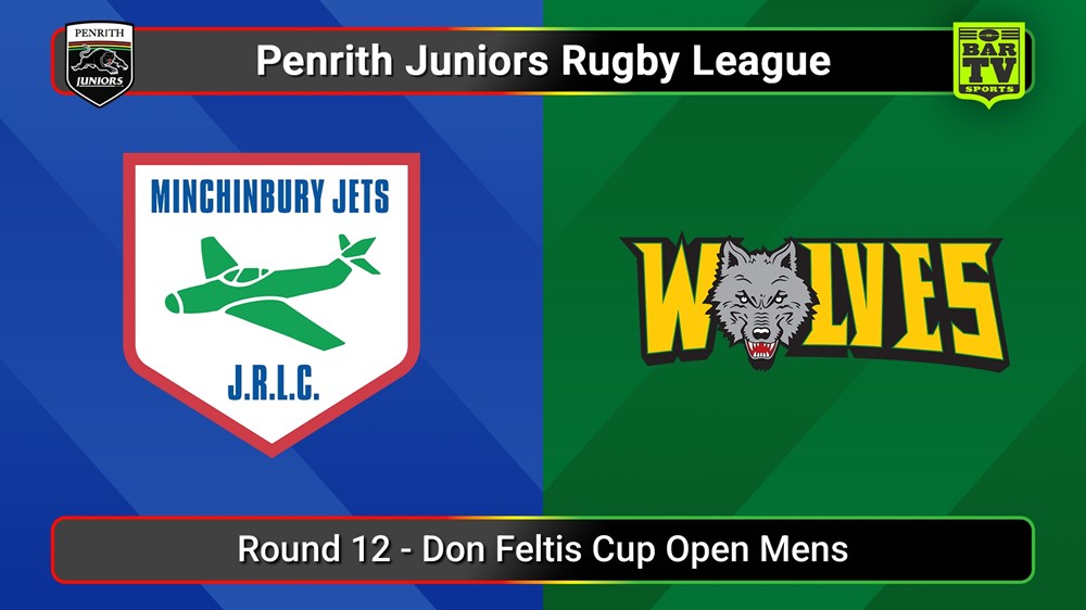 250706-video-Penrith & District Junior Rugby League Round 12 - Don Feltis Cup Open Mens - Minchinbury v Windsor Wolves Slate Image