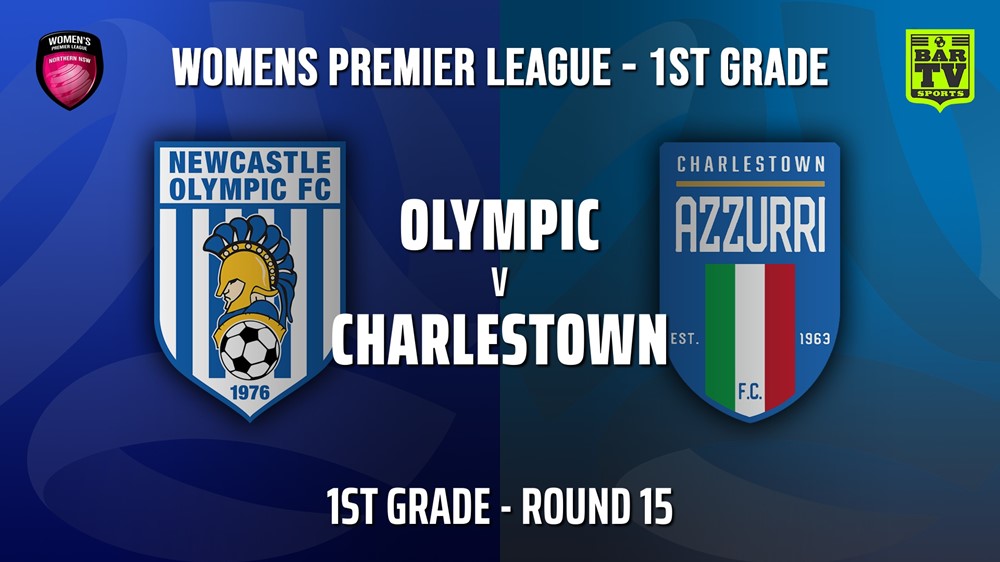 220908-NNSW Womens Round 15 - 1st Grade - Newcastle Olympic FC W v Charlestown Azzurri FC W Slate Image