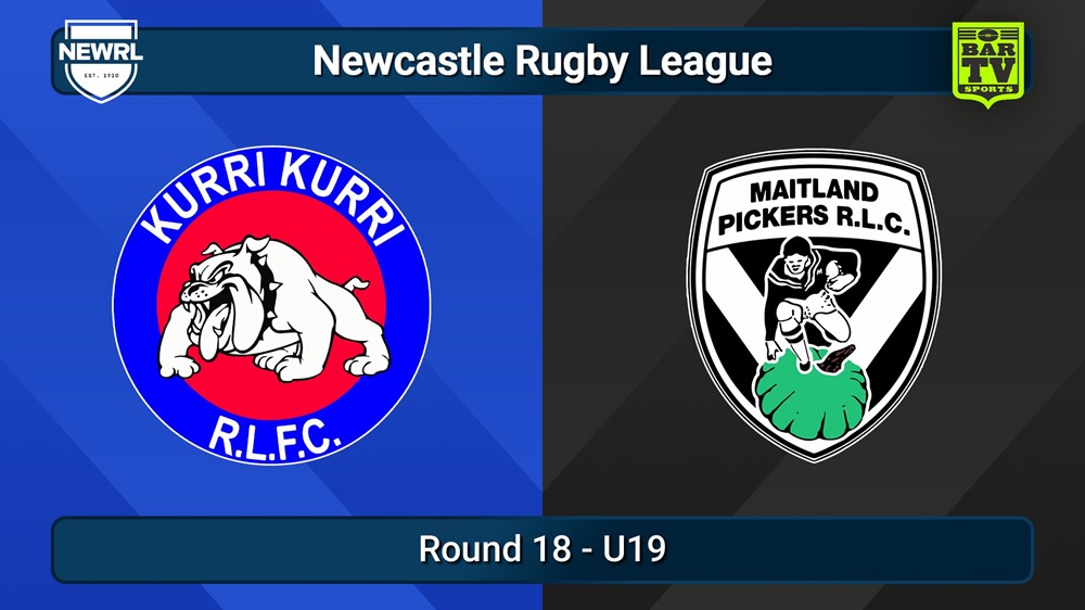 250823-video-Newcastle RL Round 18 - U19 - Kurri Kurri Bulldogs v Maitland Pickers Slate Image