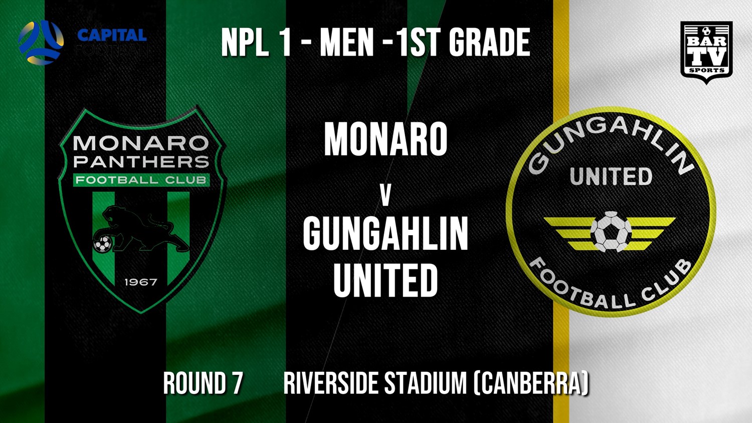 NPL - CAPITAL Round 7 - Monaro Panthers FC v Gungahlin United FC Minigame Slate Image