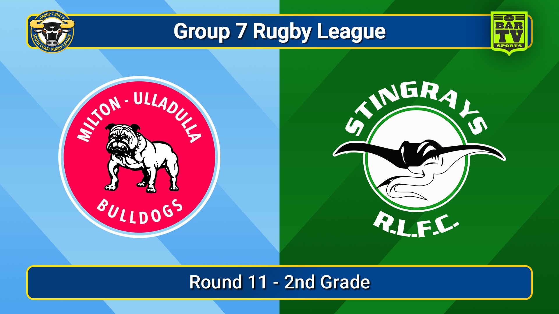 250629-video-South Coast Round 11 - 2nd Grade - Milton-Ulladulla Bulldogs v Stingrays of Shellharbour Minigame Slate Image