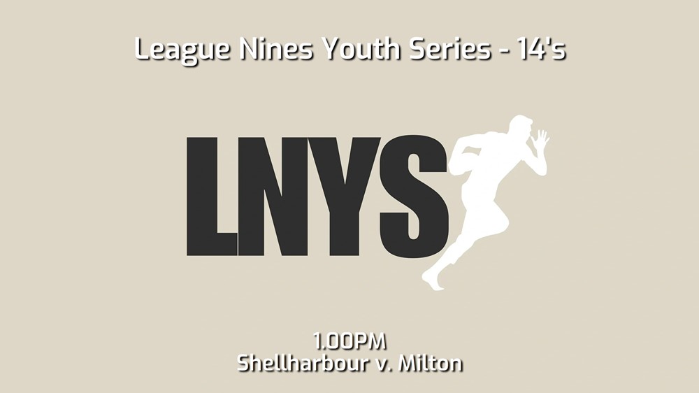 241109-video-League Nines Youth Series 14's - Shellharbour Sharks v Milton-Ulladulla Bulldogs Slate Image