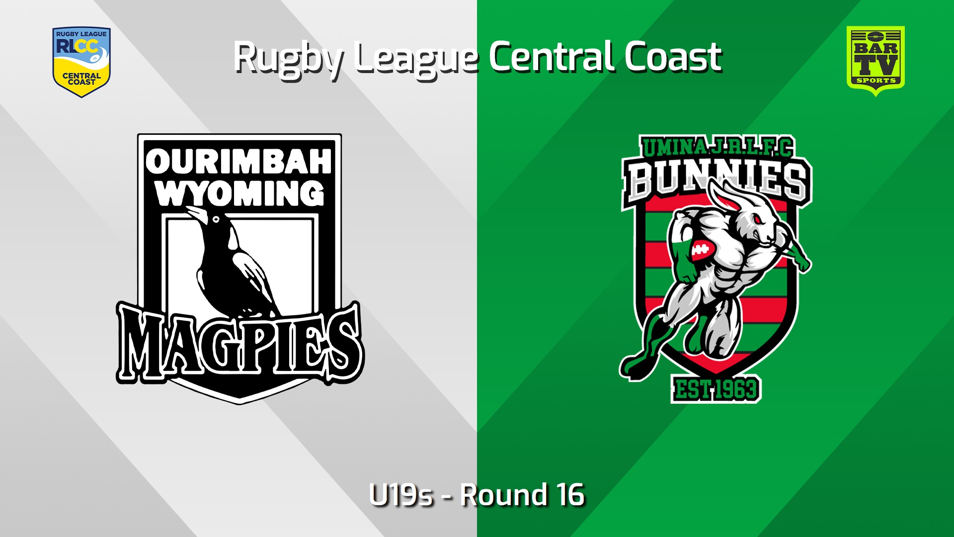 240804-video-RLCC Round 16 - U19s - Ourimbah Wyoming Magpies v Umina Bunnies Slate Image