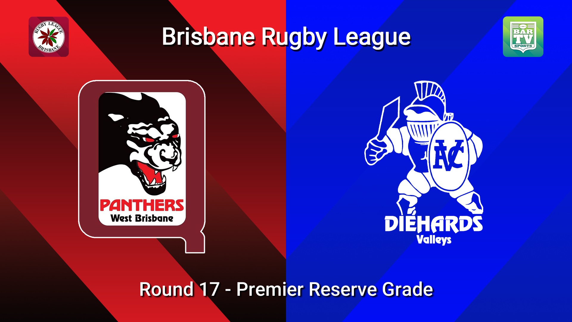 260801-video-BRL Round 17 - Premier Reserve Grade - West Brisbane Panthers v Valleys Diehards Slate Image