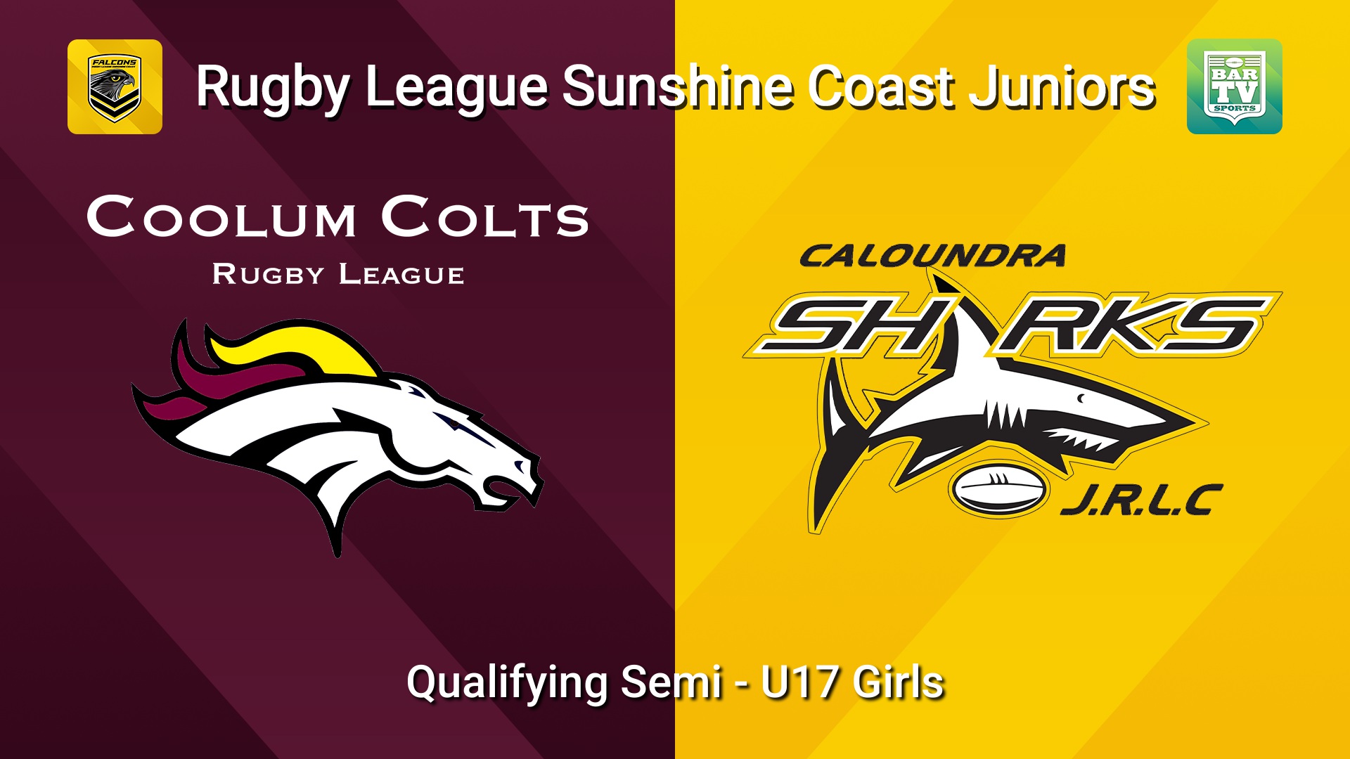 260821-video-Sunshine Coast Junior Rugby League Qualifying Semi - U17 Girls - Coolum/Nambour v Caloundra Sharks JRL Slate Image