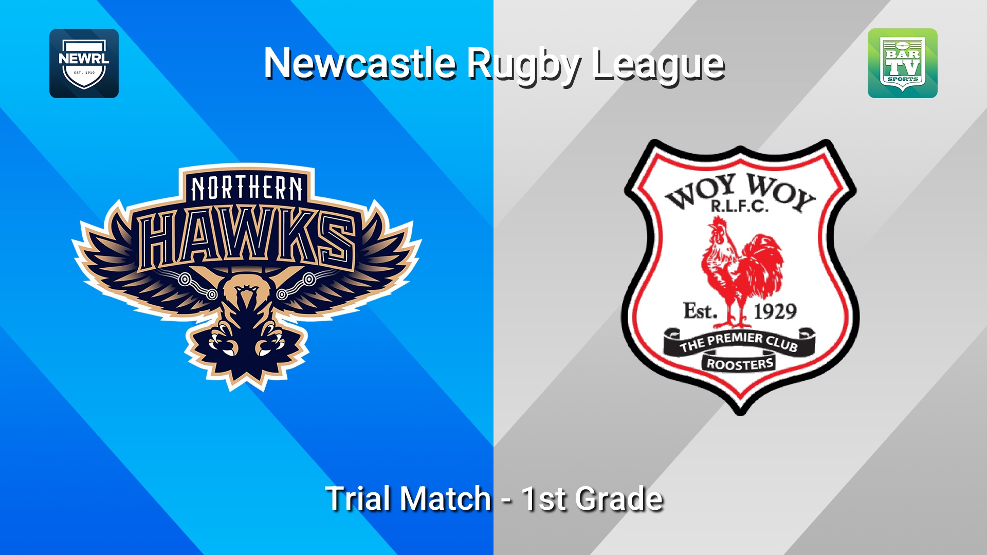260321-video-Newcastle RL Trial Match - 1st Grade - Northern Hawks v Woy Woy Roosters Slate Image