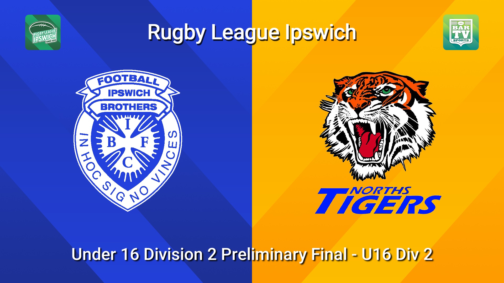 260829-video-Rugby League Ipswich Under 16 Division 2 Preliminary Final - U16 Div 2 - Brothers Ipswich v Norths Tigers Slate Image