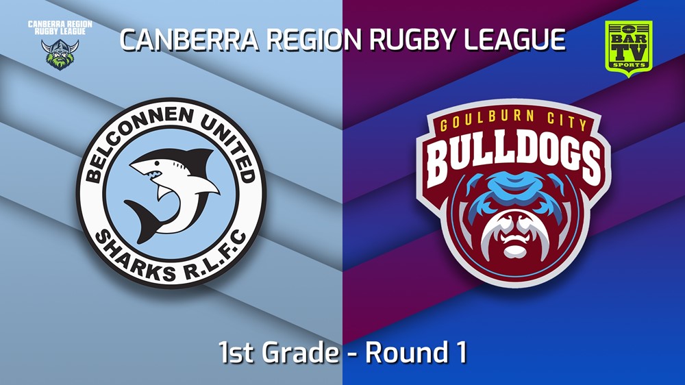 220402-Canberra Round 1 - 1st Grade - Belconnen United Sharks v Goulburn City Bulldogs Slate Image