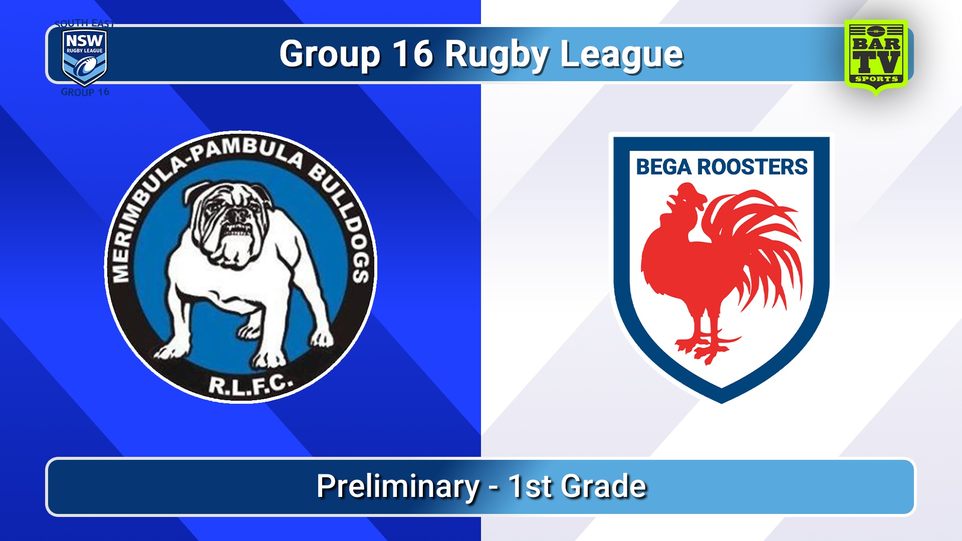 260830-video-Group 16 Rugby League  Preliminary - 1st Grade - Merimbula-Pambula Bulldogs v Bega Roosters Slate Image