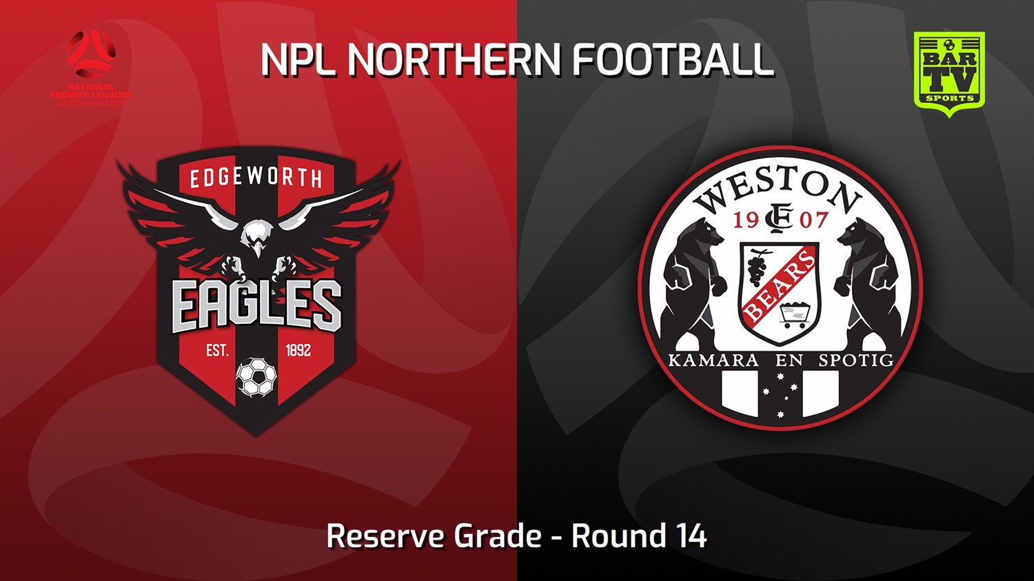 230604-NNSW NPLM Res Round 14 - Edgeworth Eagles Res v Weston Workers FC Res Minigame Slate Image