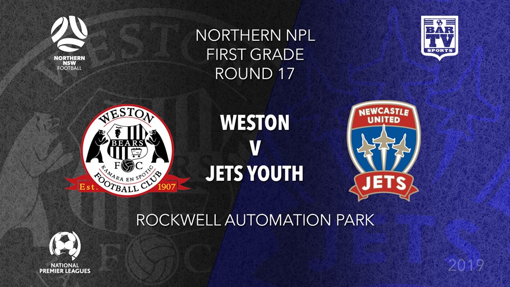 NPL - NNSW Round 17 - Weston Workers FC v Newcastle Jets Slate Image