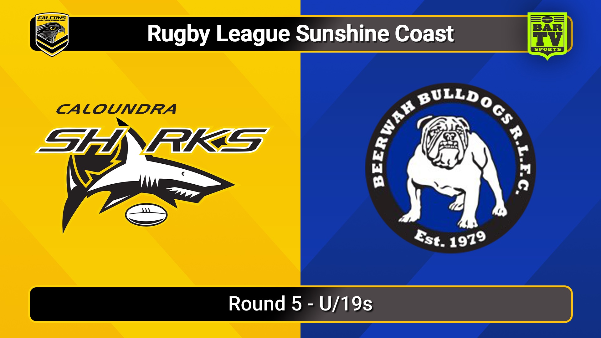 250510-video-Sunshine Coast RL Round 5 - U/19s - Caloundra Sharks v Beerwah Bulldogs Slate Image