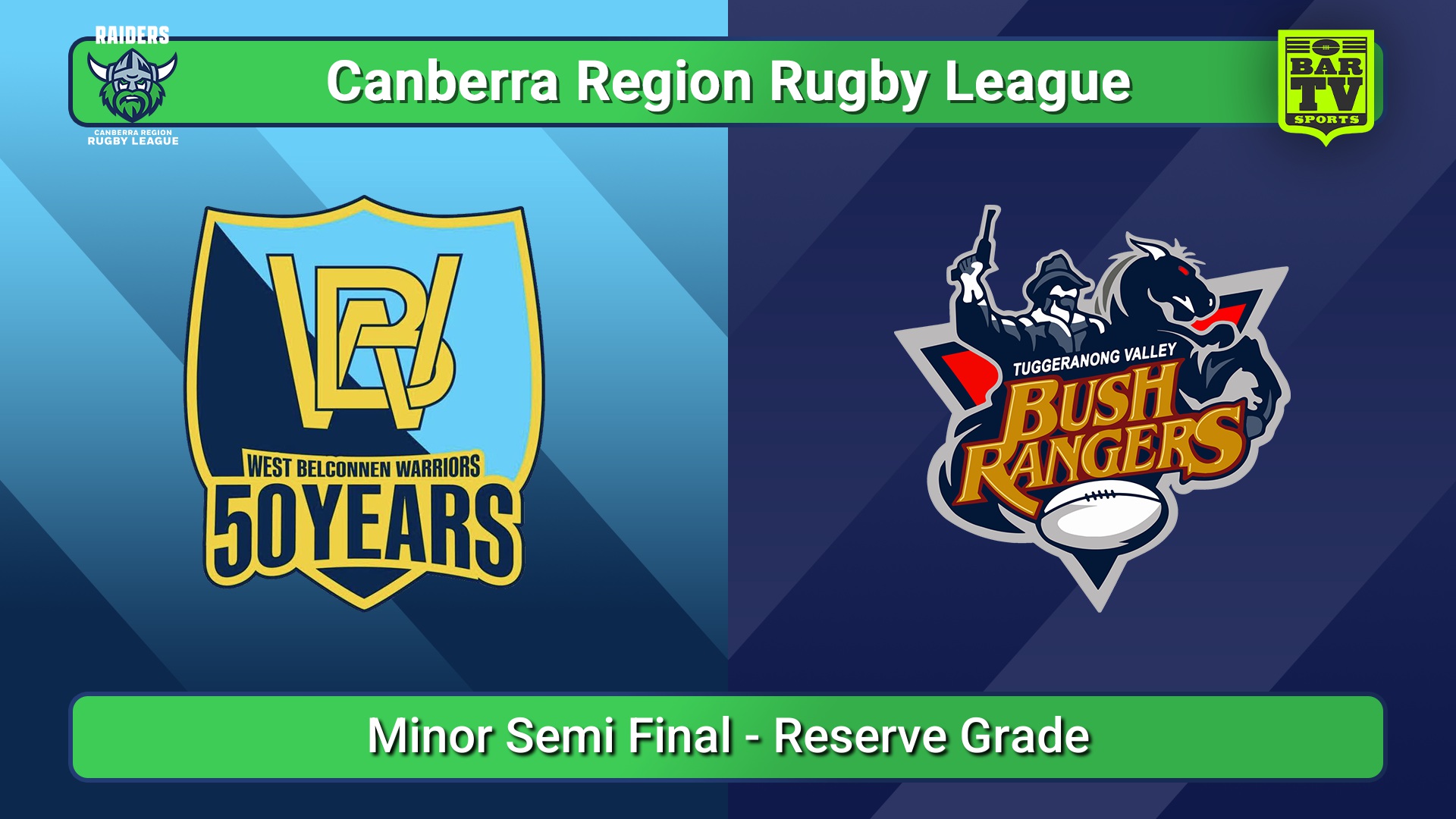 250831-video-Canberra Minor Semi Final - Reserve Grade - West Belconnen Warriors v Tuggeranong Bushrangers Minigame Slate Image