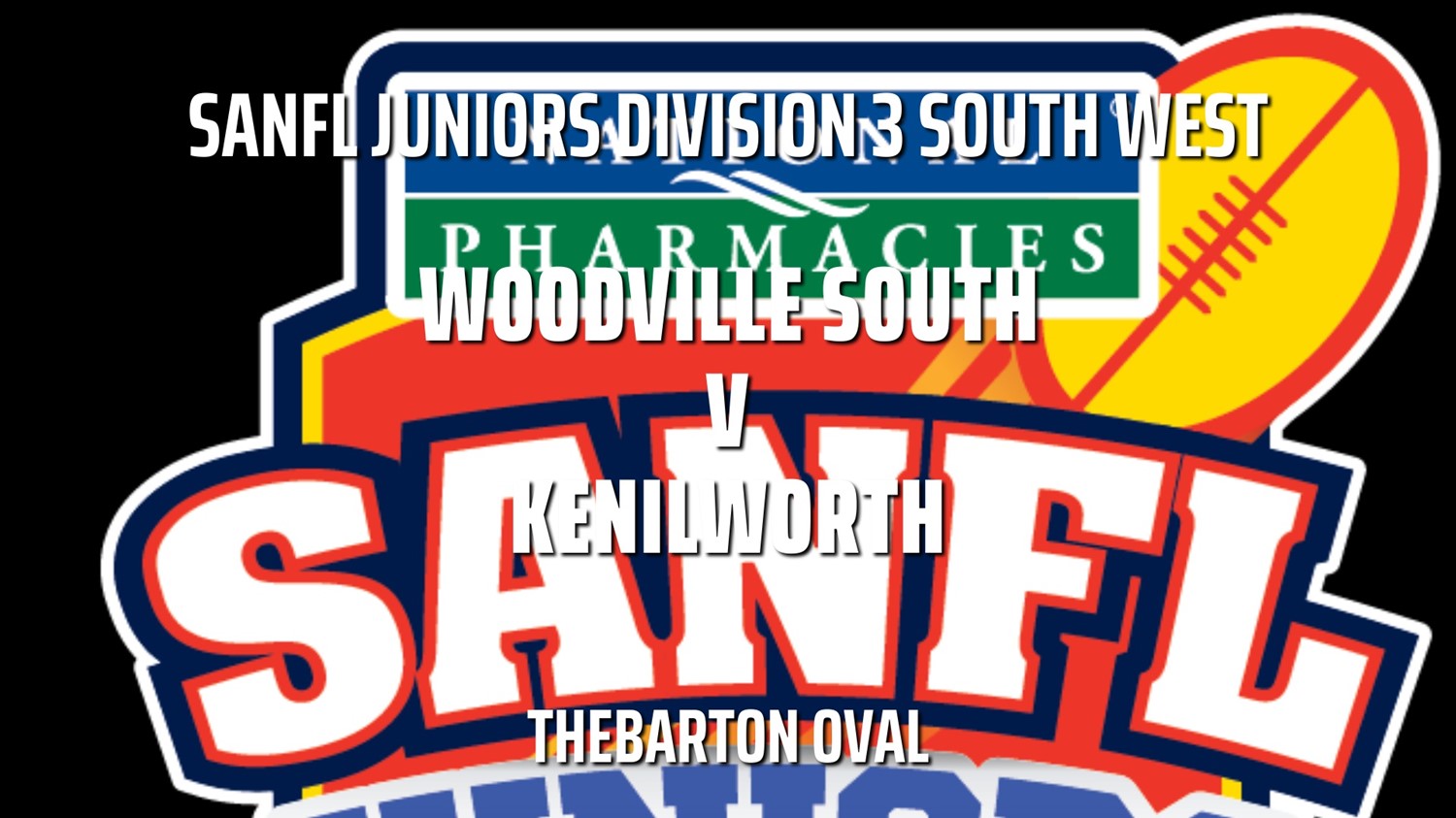 MINI GAME: SANFL Juniors Division 3 South West - Under 12 Boys - WOODVILLE SOUTH v KENILWORTH Slate Image